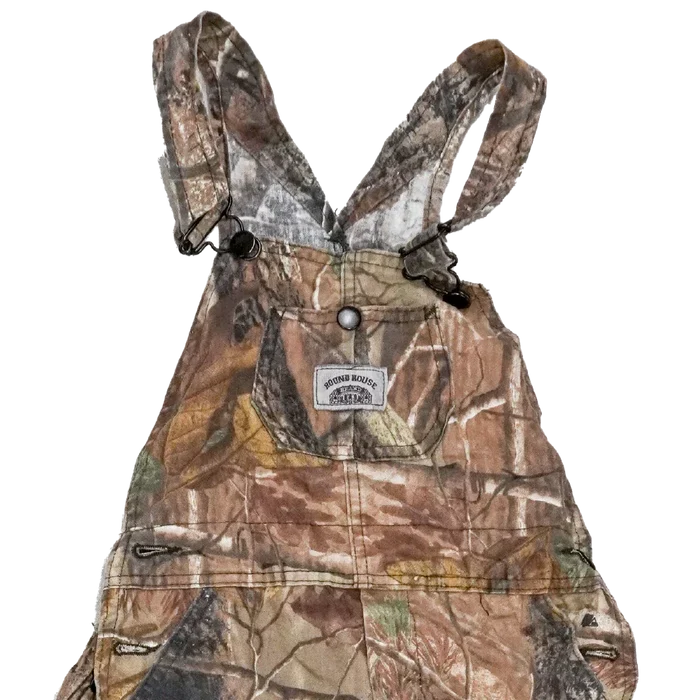 US Made Round House Realtree Camo Kids Bib Overalls - 12, Large - Army & Outdoors - Overalls