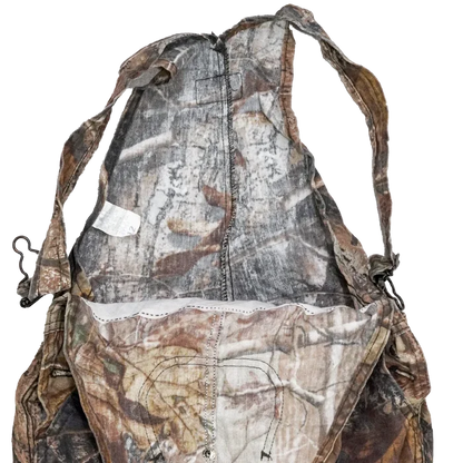 US Made Round House Realtree Camo Kids Bib Overalls - 12, Large - Army & Outdoors - Overalls