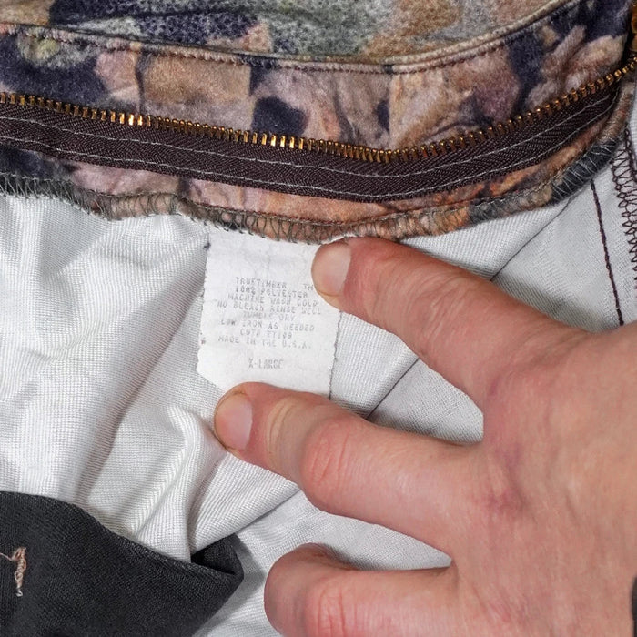 US Made True Timber Camo Fleece Trousers - XLarge - Army & Outdoors - Combat Trousers