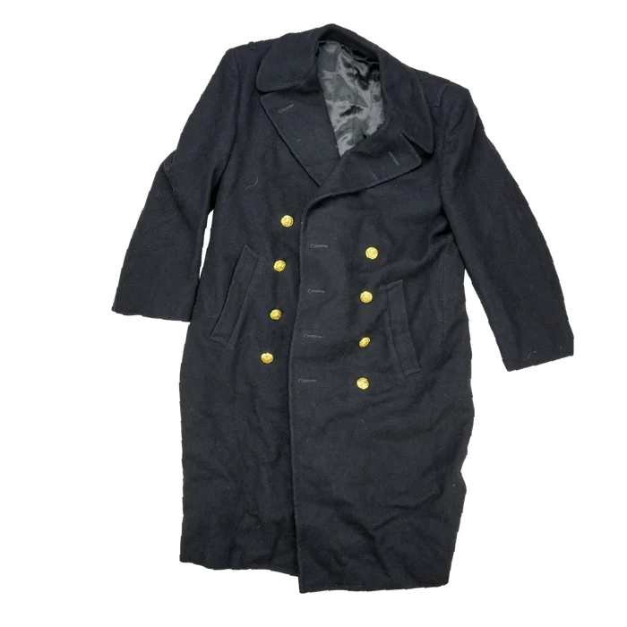 US Naval Academy Wool Overcoat - 42S, Medium - US Navy Surplus - Great Coats