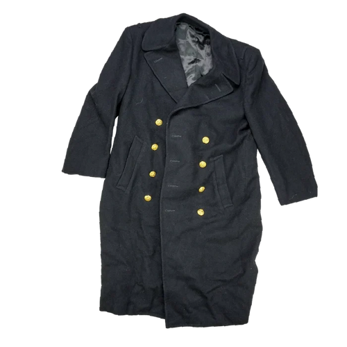 US Naval Academy Wool Overcoat - 42S, Medium - US Navy Surplus - Great Coats