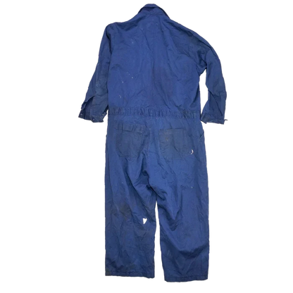 US Navy Distressed Blue Utility Coveralls - 48R, XLarge - US Navy Surplus - Overalls