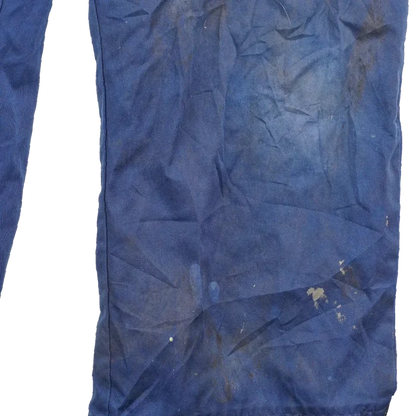 US Navy Distressed Blue Utility Coveralls - 48R, XLarge - US Navy Surplus - Overalls