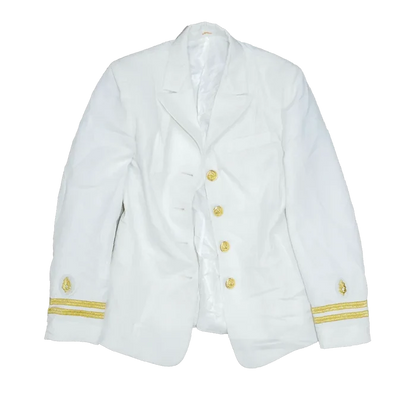 US Navy Medical Corps Female Lieutenant White Dress Jacket - 6WR, Small - US Navy Surplus - Dress Shirts