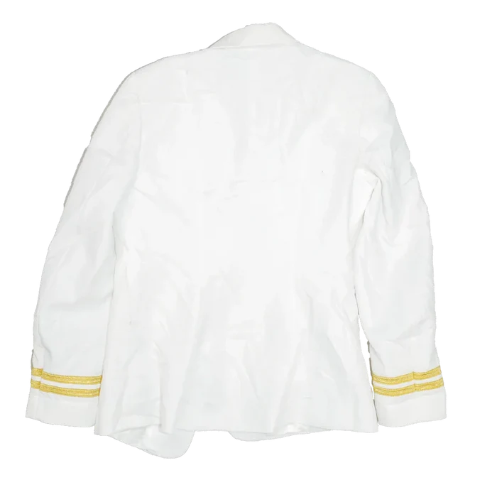 US Navy Medical Corps Female Lieutenant White Dress Jacket - 6WR, Small - US Navy Surplus - Dress Shirts