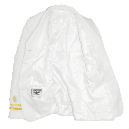 US Navy Medical Corps Female Lieutenant White Dress Jacket - 6WR, Small - US Navy Surplus - Dress Shirts