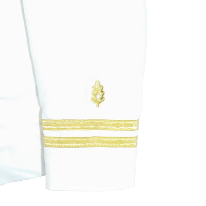 US Navy Medical Corps Female Lieutenant White Dress Jacket - 6WR, Small - US Navy Surplus - Dress Shirts