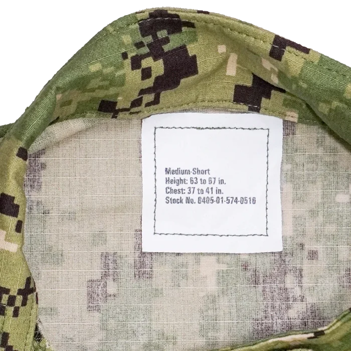 US Navy NWU Type III AOR2 Shirt - Medium Short - US Navy Surplus - Field Shirts