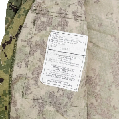 US Navy NWU Type III AOR2 Shirt - Small XShort - US Navy Surplus - Field Shirts