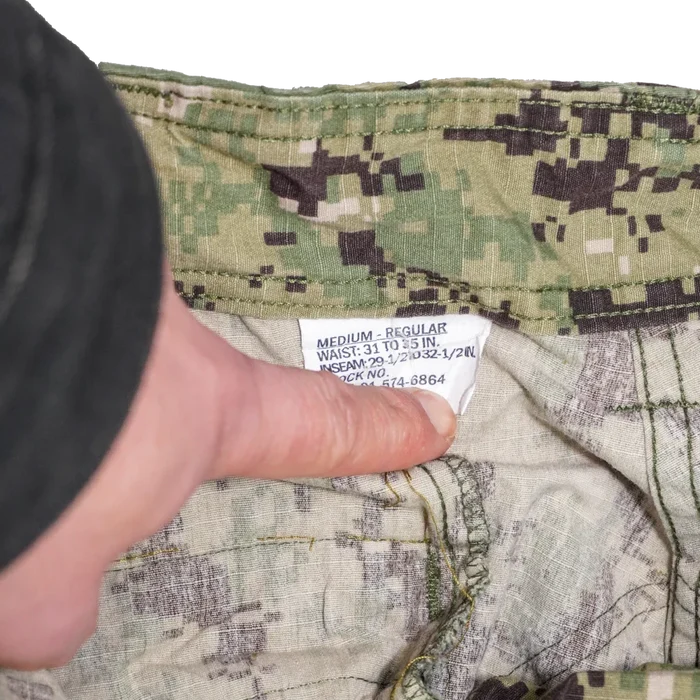 US Navy NWU Type III AOR2 Trousers - Medium Regular - US Navy Surplus - Combat Trousers