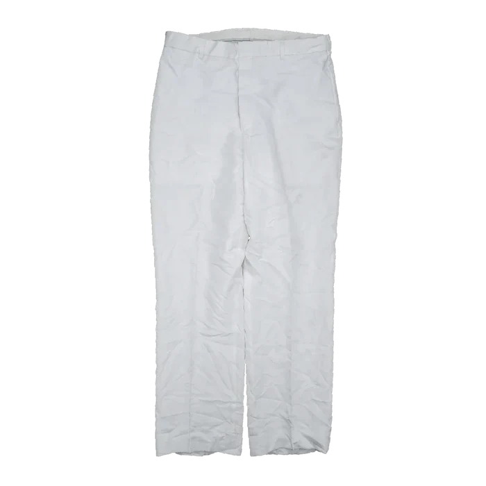 US Navy White Service Dress Trousers - 36R, Large - US Navy Surplus - Dress Trousers