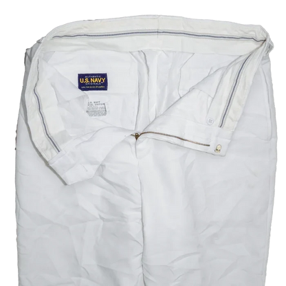 US Navy White Service Dress Trousers - 36R, Large - US Navy Surplus - Dress Trousers