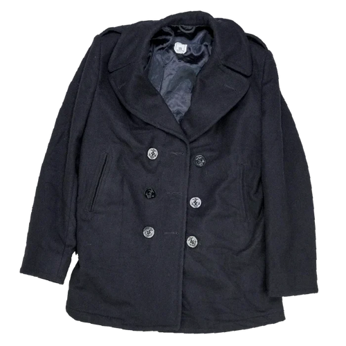 US Navy Women's Wool Pea Coat - 12L, Medium - US Navy Surplus - Great Coats