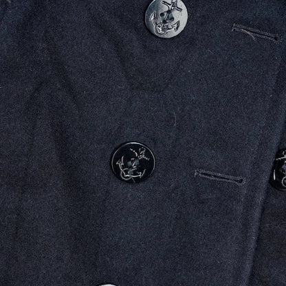 US Navy Women's Wool Pea Coat - 12L, Medium - US Navy Surplus - Great Coats