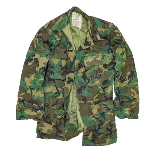 US Navy Woodland RDF Shirt - Small Regular - US Navy Surplus - Field Shirts