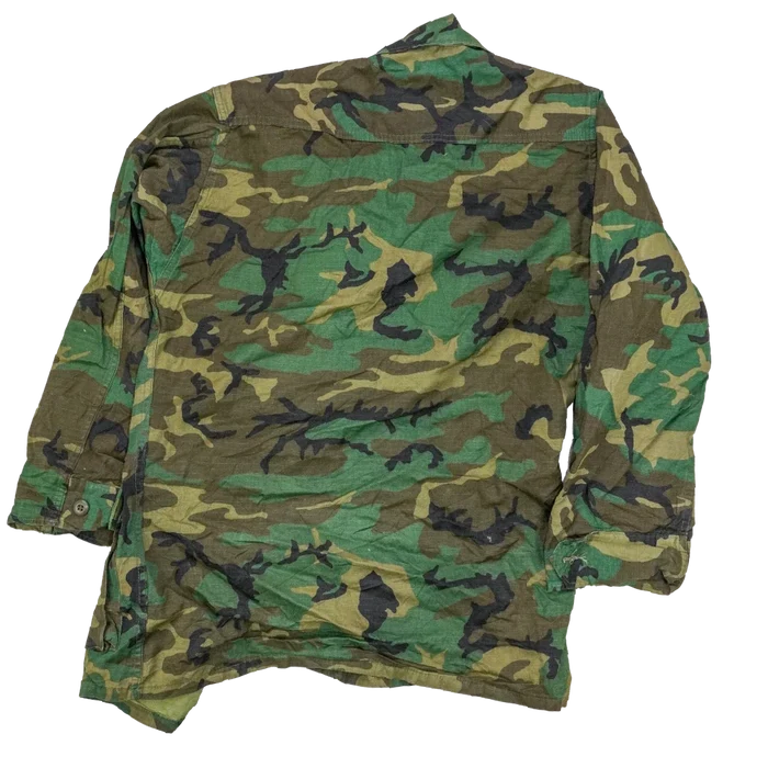 US Navy Woodland RDF Shirt - Small Regular - US Navy Surplus - Field Shirts