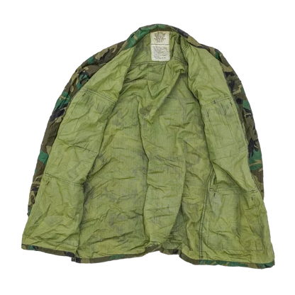 US Navy Woodland RDF Shirt - Small Regular - US Navy Surplus - Field Shirts