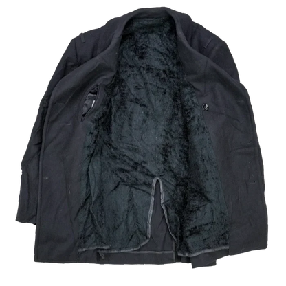 US Navy Wool Lined Pea Coat - 42R, Medium - US Navy Surplus - Great Coats