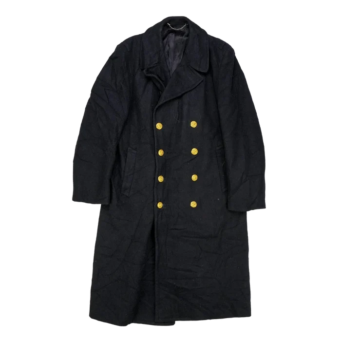 US Navy Wool Overcoat - 43R, Large - US Navy Surplus - Great Coats