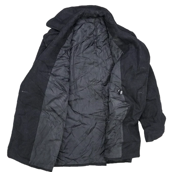 US Navy Wool Pea Coat - 40R, Medium - US Navy Surplus - Great Coats