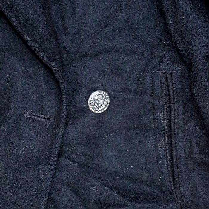 US Navy Wool Pea Coat - 40R, Medium - US Navy Surplus - Great Coats