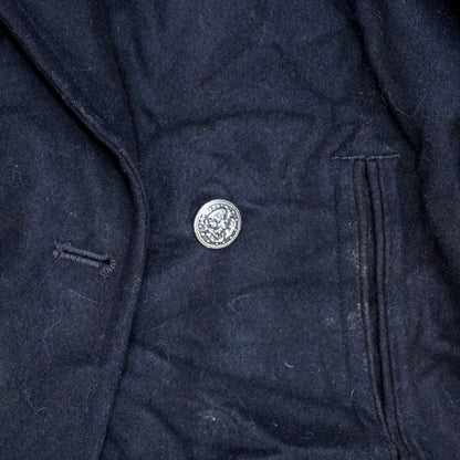 US Navy Wool Pea Coat - 40R, Medium - US Navy Surplus - Great Coats