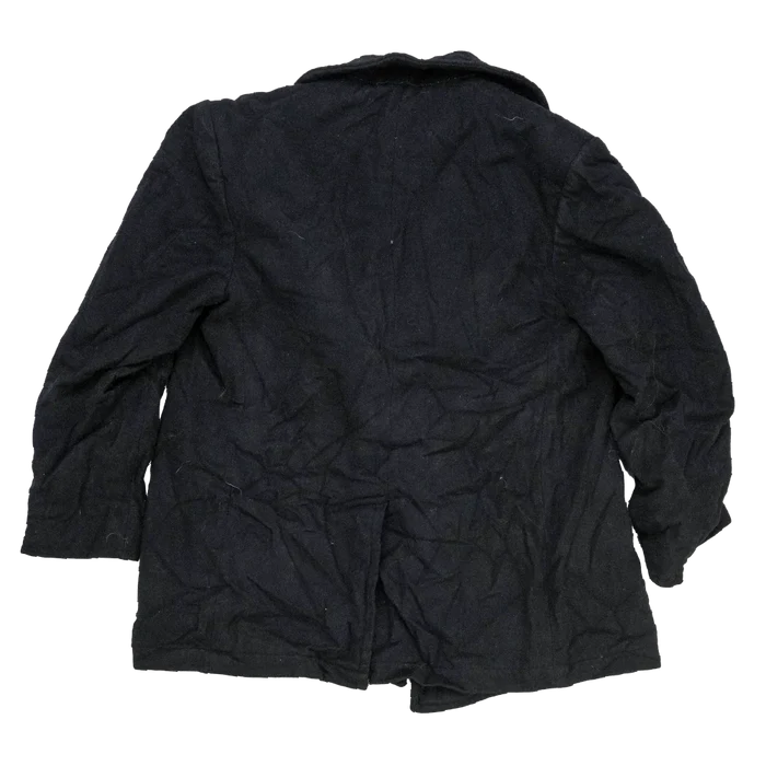 US Navy Wool Pea Coat - 40S, Medium - US Navy Surplus - Great Coats