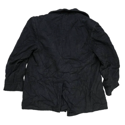US Navy Wool Pea Coat - 40S, Medium - US Navy Surplus - Great Coats