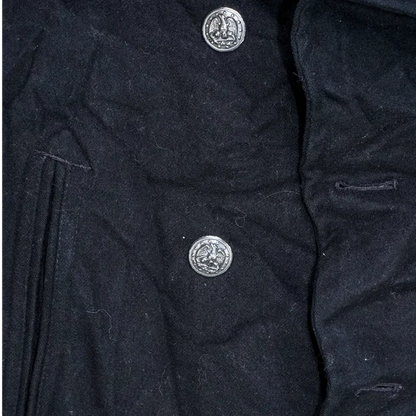 US Navy Wool Pea Coat - 40S, Medium - US Navy Surplus - Great Coats