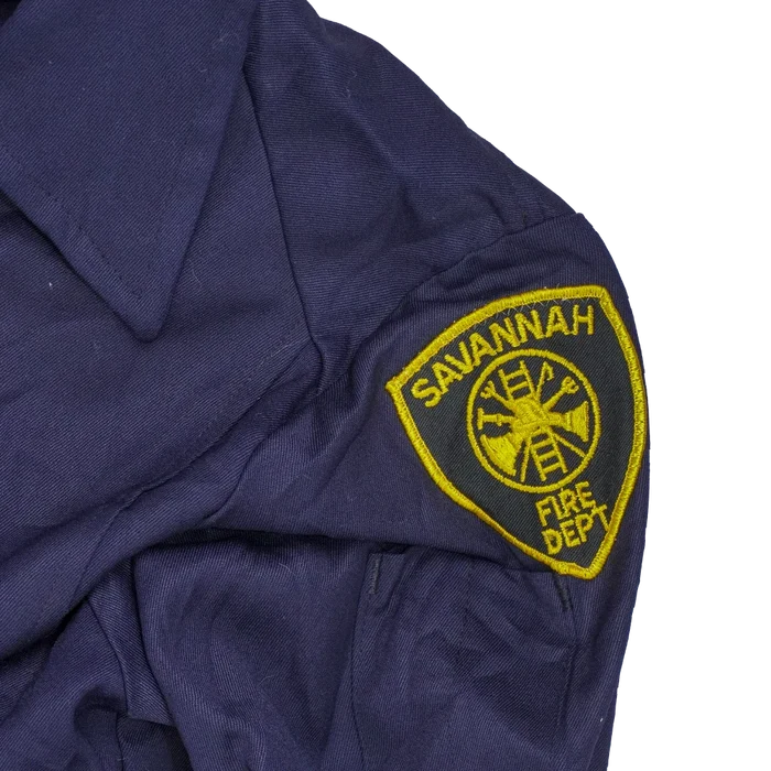 US Savannah FIre Department Jacket - 40L, Medium - Army & Outdoors - Dress Jackets