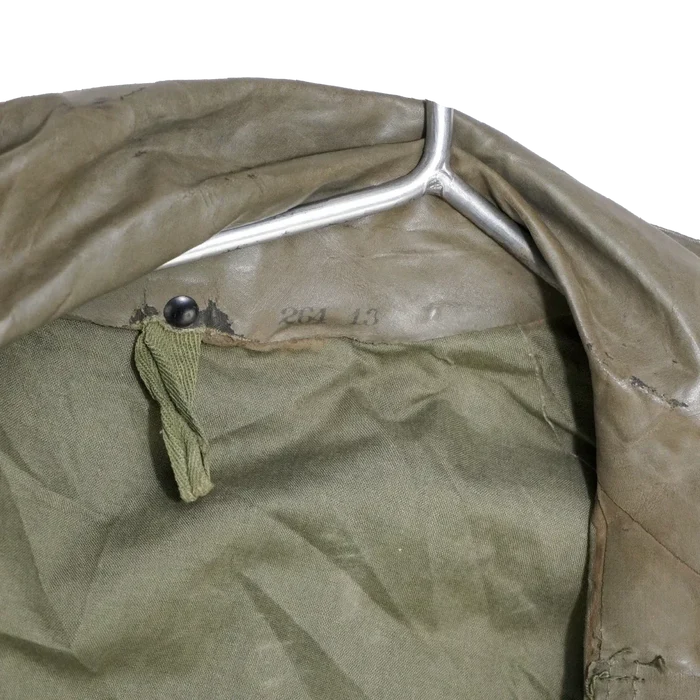 US WWII Dismounted Olive Rain Coat - Small - US Army Surplus - Rain Jackets