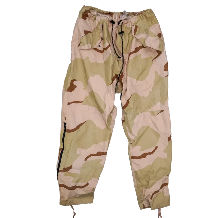 USGI 3 Colour Desert Gore-Tex Trousers - Large Regular - US Army Surplus - Rain Trousers