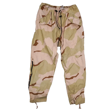 USGI 3 Colour Desert Gore-Tex Trousers - Large Regular - US Army Surplus - Rain Trousers