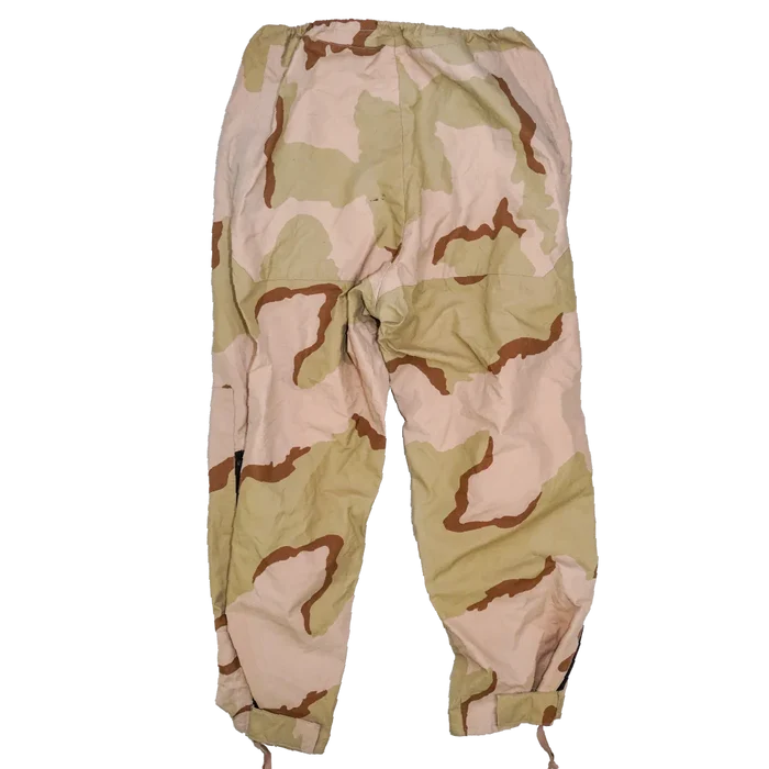 USGI 3 Colour Desert Gore-Tex Trousers - Large Regular - US Army Surplus - Rain Trousers