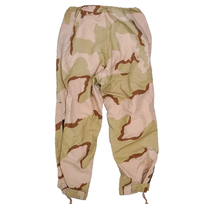 USGI 3 Colour Desert Gore-Tex Trousers - Large Regular - US Army Surplus - Rain Trousers