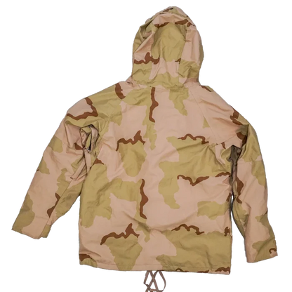 USGI 3 Colour Desert Wet Weather Jacket - Large Regular - US Army Surplus - Rain Jackets