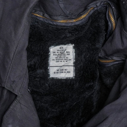 USGI Black All Weather Coat - 42L, Large - US Army Surplus - Great Coats