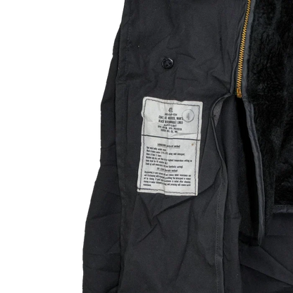 USGI Black All Weather Coat - 42L, Large - US Army Surplus - Great Coats
