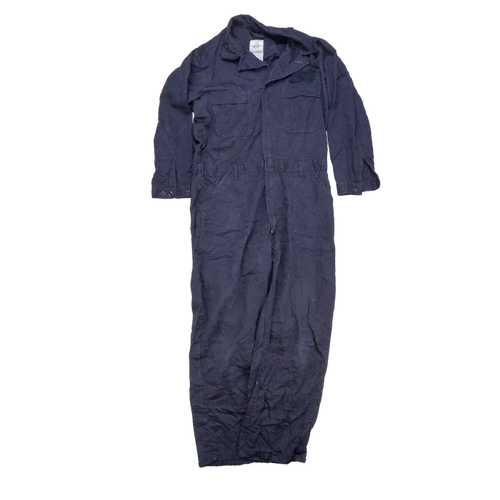 USGI Blue Utility Coveralls - 46R, XLarge - US Army Surplus - Overalls