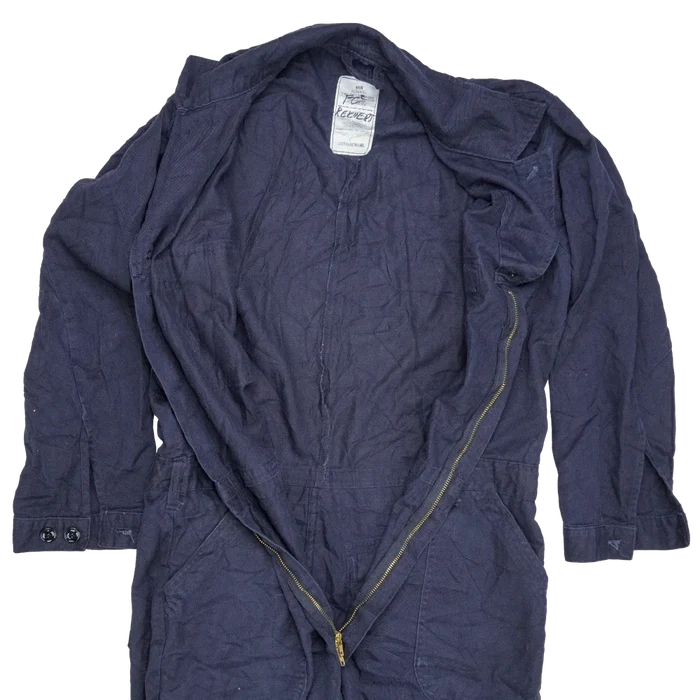 USGI Blue Utility Coveralls - 46R, XLarge - US Army Surplus - Overalls