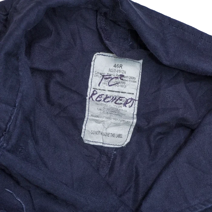 USGI Blue Utility Coveralls - 46R, XLarge - US Army Surplus - Overalls