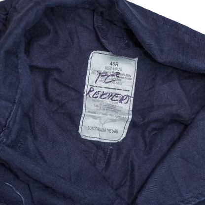 USGI Blue Utility Coveralls - 46R, XLarge - US Army Surplus - Overalls
