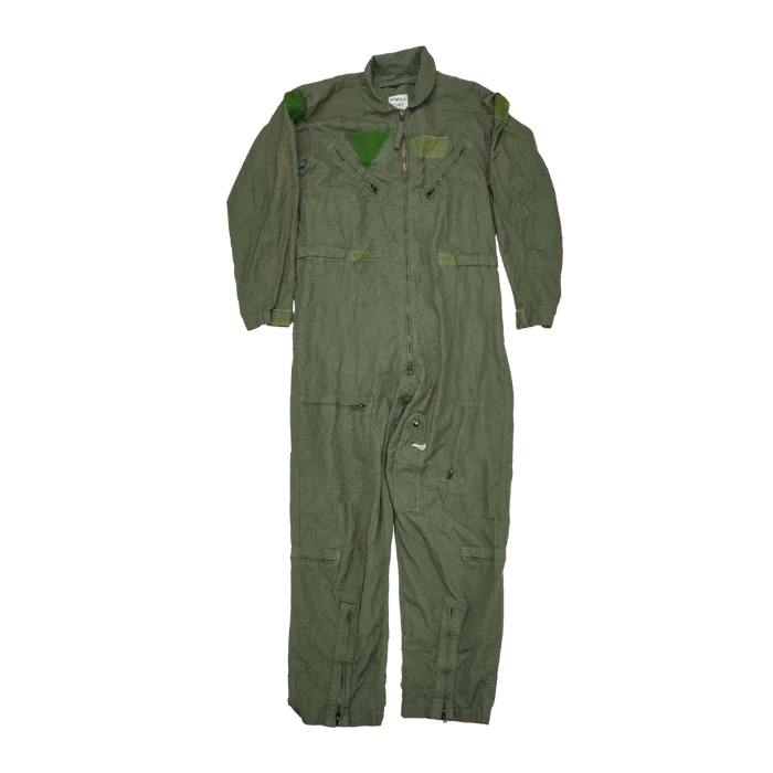 USGI CWU-27/P Olive Flyers Overalls - 38R, Small - US Army Surplus - Overalls