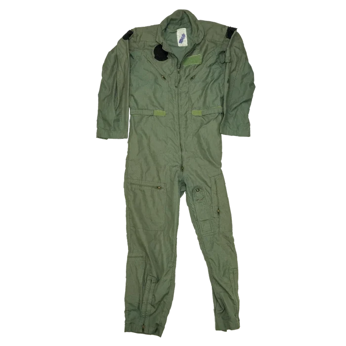 USGI CWU-27/P Olive Flyers Overalls - 42R, Large - US Army Surplus - Overalls