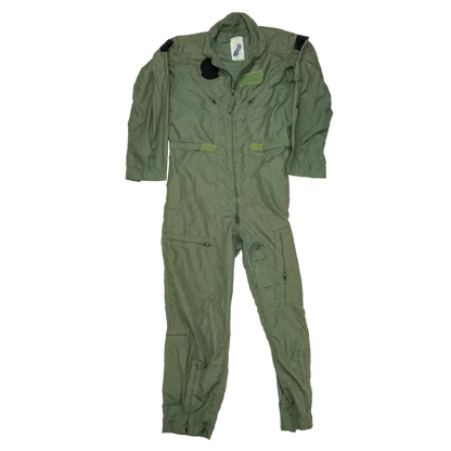 USGI CWU-27/P Olive Flyers Overalls - 42R, Large - US Army Surplus - Overalls