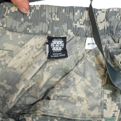 USGI ECWCS GEN III ACU Soft Shell Trousers - Large Short - US Army Surplus - Softshell Trousers