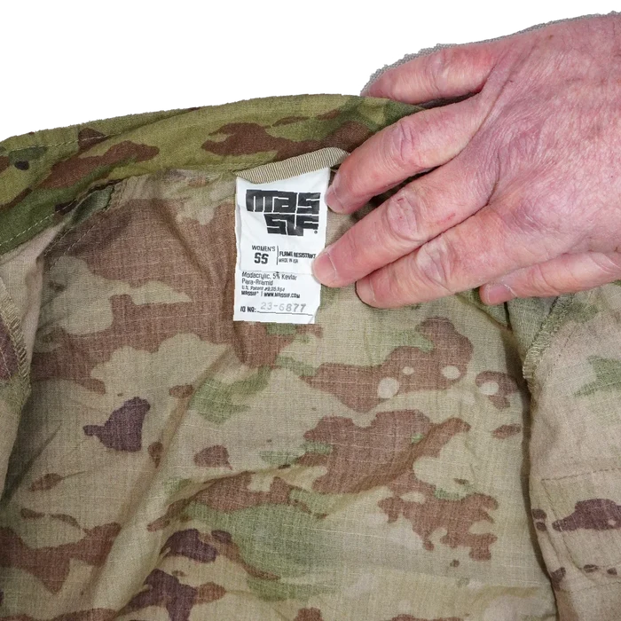 USGI Massif OCP Women's Flight Suit Shirt - Small Short - US Army Surplus - Field Shirts
