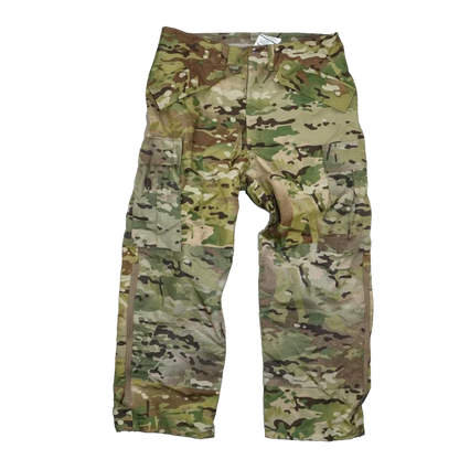 USGI Multicam APECS Wet Weather Trousers - Small Short - US Army Surplus - Rain Trousers