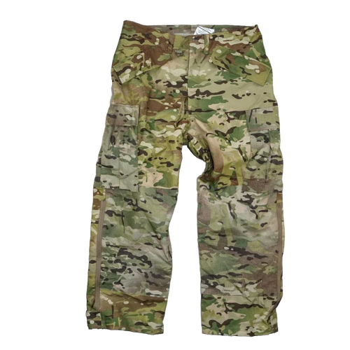 USGI Multicam APECS Wet Weather Trousers - Small Short - US Army Surplus - Rain Trousers