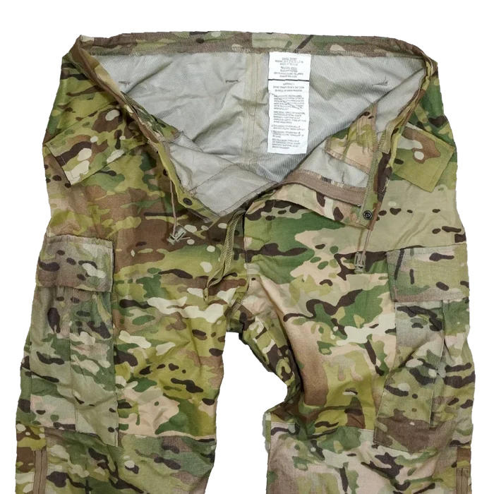USGI Multicam APECS Wet Weather Trousers - Small Short - US Army Surplus - Rain Trousers